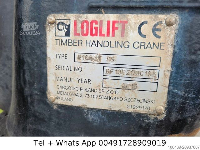 Faházszállító teherautó VOLVO FH 540 6x4 Blatt/n 105 Z