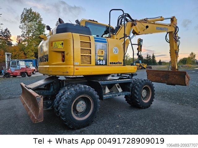 Excavadora móvil KOMATSU PW 148-8