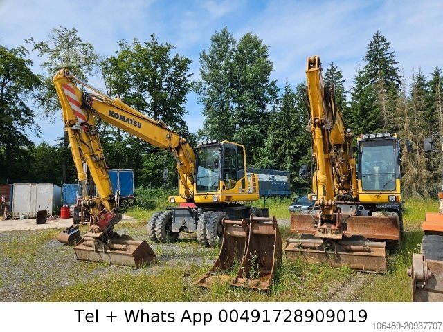 Excavadora móvil KOMATSU PW 148-8