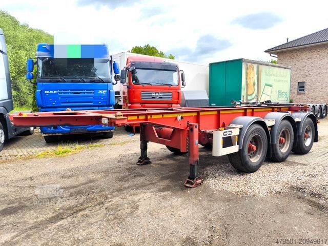 Semi-reboque porta-carroçaria amovível VAN HOOL SANH F. ATL 20* ADR*ALUFELGEN*TÜV