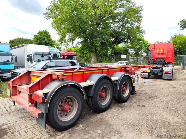 Semi-reboque porta-carroçaria amovível VAN HOOL SANH F. ATL 20* ADR*ALUFELGEN*TÜV