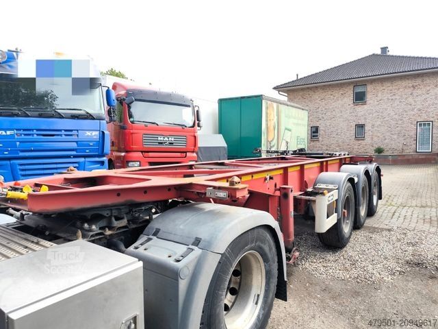 Semi-reboque porta-carroçaria amovível VAN HOOL SANH F. ATL 20* ADR*ALUFELGEN*TÜV