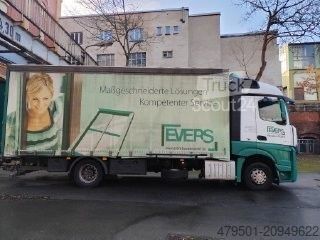 Flaklastbil med kapell MERCEDES-BENZ Actros  1842, Retarder, Komplett Zug*