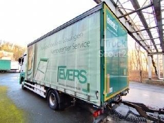 Flaklastbil med kapell MERCEDES-BENZ Actros  1842, Retarder, Komplett Zug*