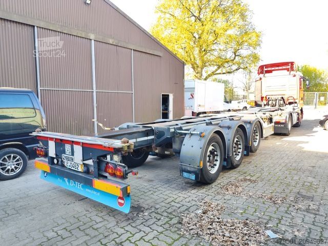 Değişebilir kasalı yarı römork D-TEC D TEC VCC 01*Flexitrailer* 2x 20*40*45 Fuss
