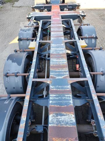 Değişebilir kasalı yarı römork D-TEC D TEC VCC 01*Flexitrailer* 2x 20*40*45 Fuss