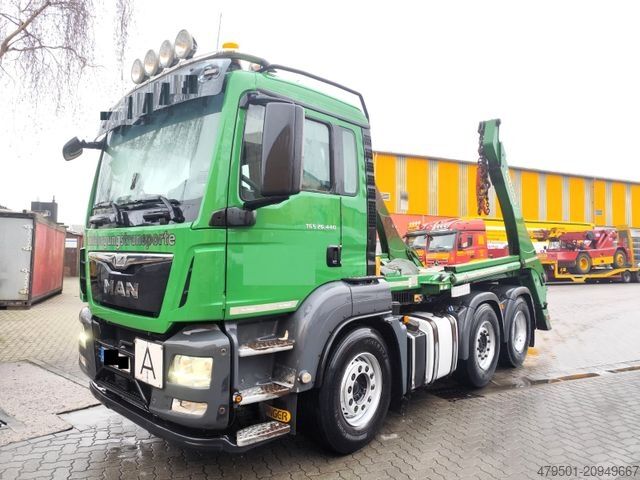 Savivartis sunkvežimis MAN TGS 26.440*6x2*Absatzkipper* Palfinger mit Fern