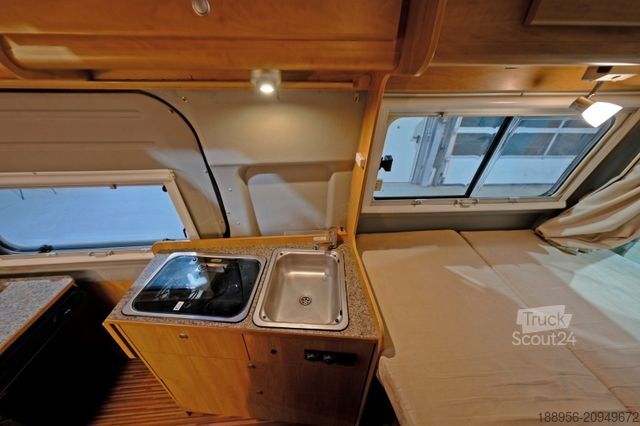 Camper PÖSSL Fortuna/Festbett/Klima/Solar/Markise/TÜV 4-27