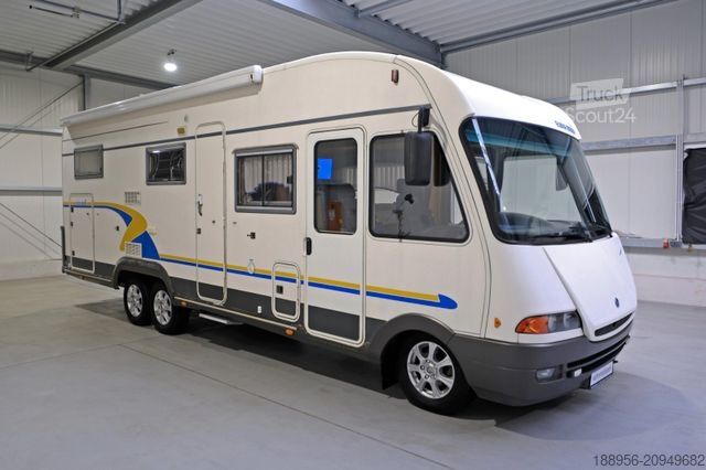 Integruota kemperis EURAMOBIL I 810 EB/Einzelbetten/Garage/Klima/Solar/Markise