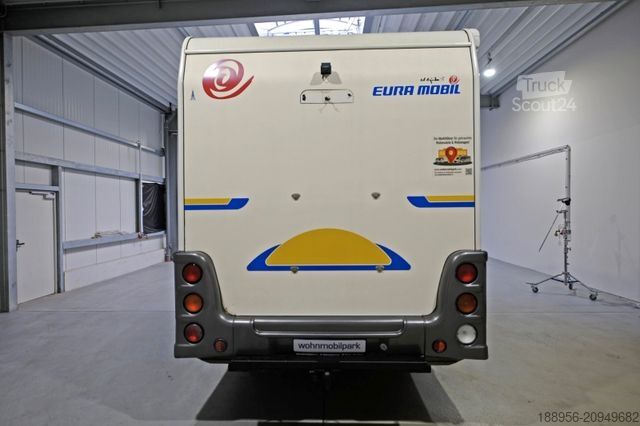 Integruota kemperis EURAMOBIL I 810 EB/Einzelbetten/Garage/Klima/Solar/Markise