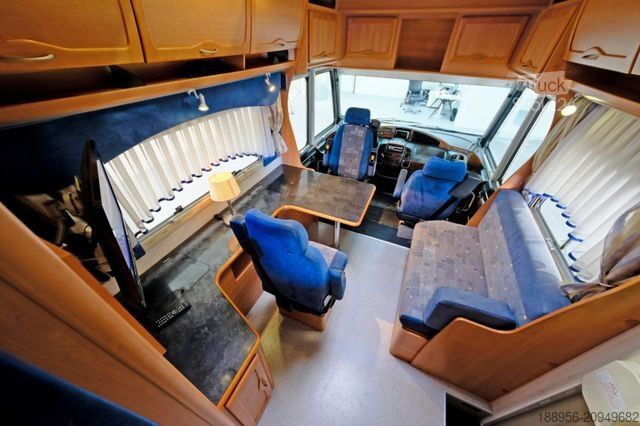 Integruota kemperis EURAMOBIL I 810 EB/Einzelbetten/Garage/Klima/Solar/Markise