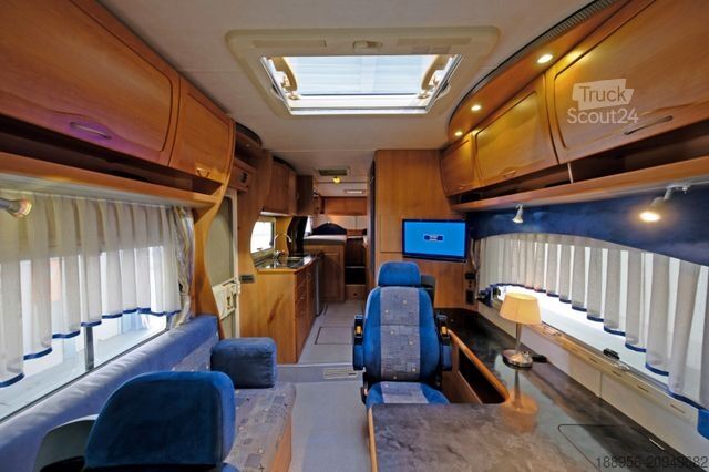 Integruota kemperis EURAMOBIL I 810 EB/Einzelbetten/Garage/Klima/Solar/Markise