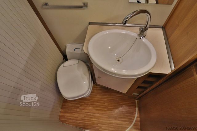 Kamper zintegrowany P.L.A. Sandy - Einzelbetten + Hubbett -TOP