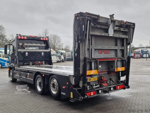 شاحنة نقل سيارات مغلقة Mercedes-Benz Actros 2553 6x2 - Flabad hydraulic ramps/extens...