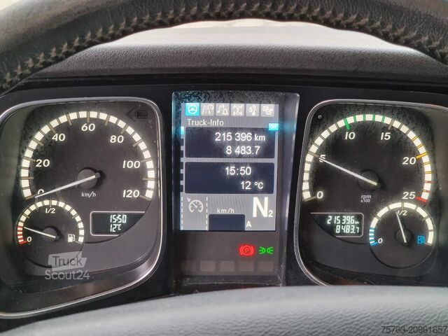 شاحنة نقل سيارات مغلقة Mercedes-Benz Actros 2553 6x2 - Flabad hydraulic ramps/extens...