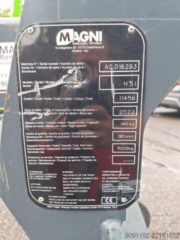 Nakládací a vykládací stroj Magni FRAME MOUNTED HOOK 5T