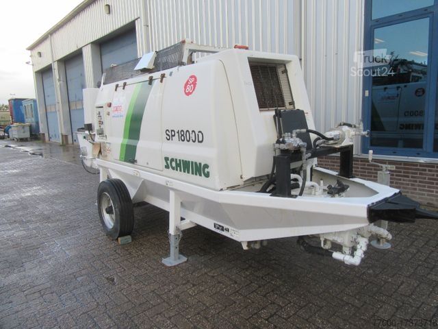 Бетононасос MERCEDES-BENZ 2017 SCHWING SP 1800 D 129KW concrete  pump