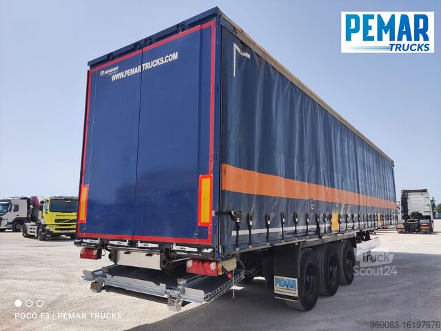 Semiremorcă deschisă cu prelată Krone SD TAUTLINER PLATAFORMA ELEVADORA