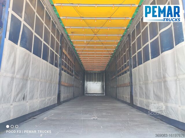 Semiremorcă deschisă cu prelată Krone SD TAUTLINER PLATAFORMA ELEVADORA