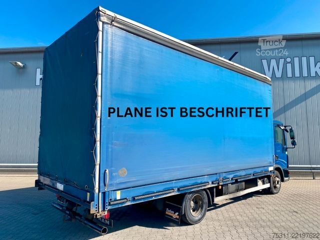 Transporter mit Pritsche & Plane MAN TGL 8.250 BL I Edscha*Klima*2xAHK*Automatik*