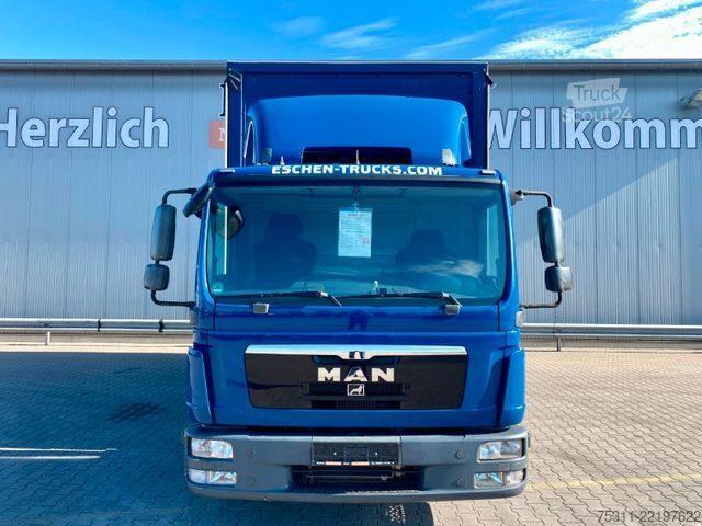 Transporter mit Pritsche & Plane MAN TGL 8.250 BL I Edscha*Klima*2xAHK*Automatik*