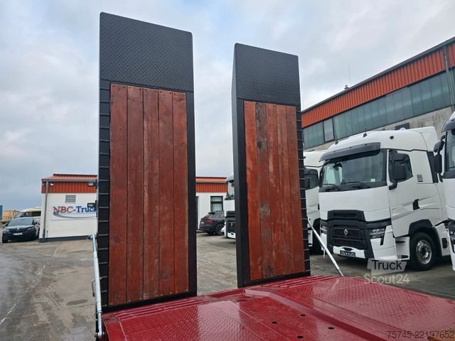 Semiremorcă cu platformă joasă  GVN * 3GVN * LENK-& LIFTACHSE*HYDR. RAMPEN * NEU
