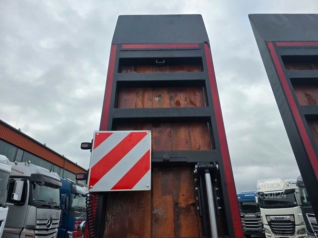 Semiremorcă cu platformă joasă  GVN * 3GVN * LENK-& LIFTACHSE*HYDR. RAMPEN * NEU