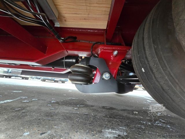 Semiremorcă cu platformă joasă  GVN * 3GVN * LENK-& LIFTACHSE*HYDR. RAMPEN * NEU