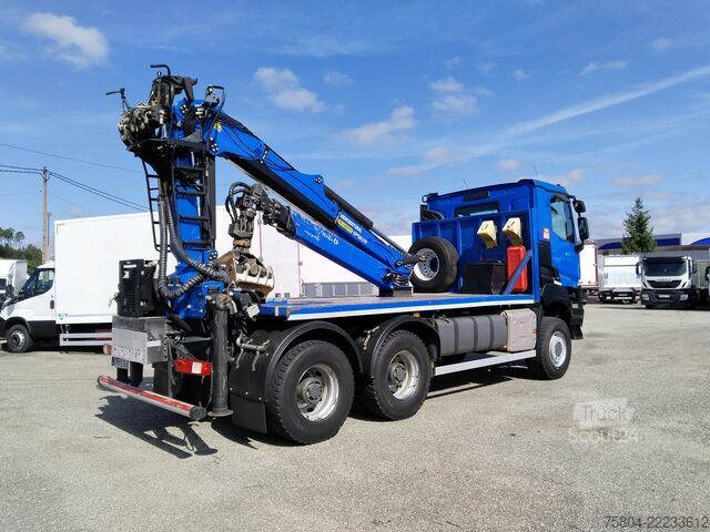 Camión grúa RENAULT K 440 R6X6 MEDIUM E6
