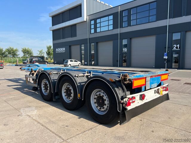 Transport de conteneurs D-TEC Flexitrailer FT-LS-S / 3x Extendable / 1x Lift ...