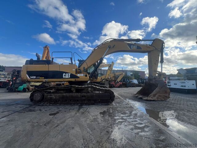 Crawler excavator Caterpillar 345D LME