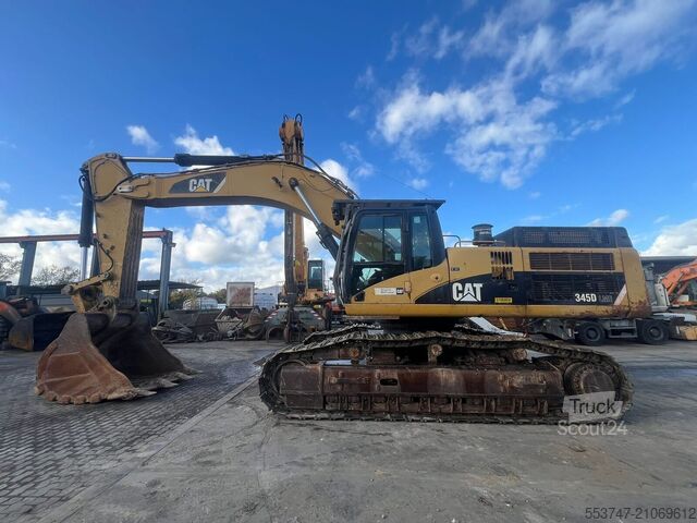 Crawler excavator Caterpillar 345D LME