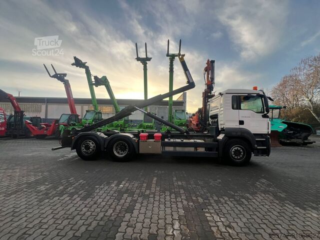 Containertransport (haakarmsysteem) MAN TGS 26.440