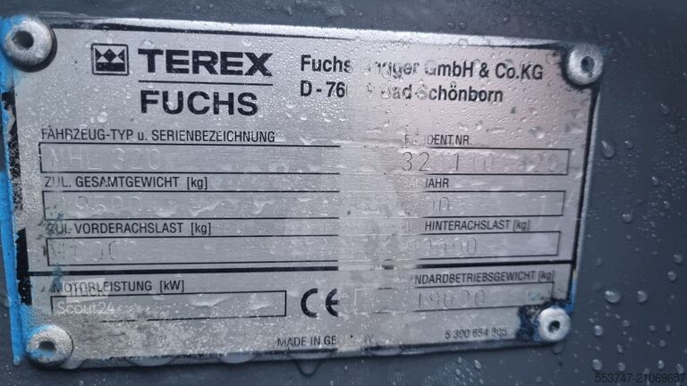 Manipulateur de matériaux Fuchs MHL 320