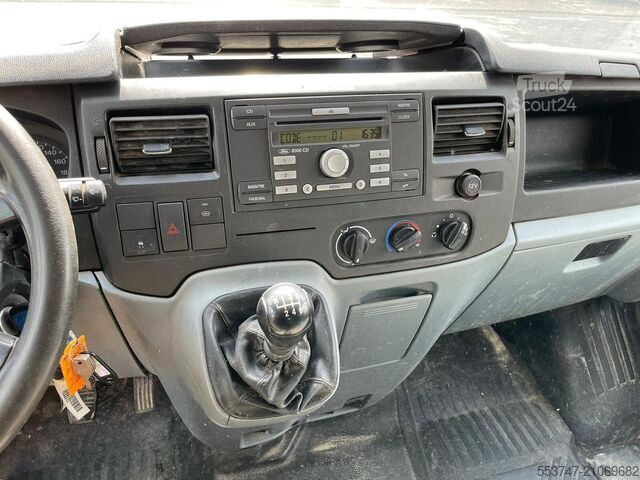 Flakbil med dubbel hytt Ford Transit FT 350 EL