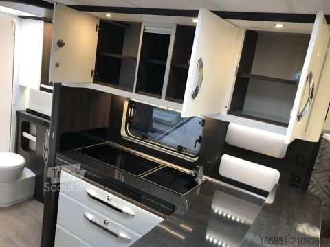 Τροχόσπιτο Hobby Prestige 560 FC Auflastung 2000kg Dusche