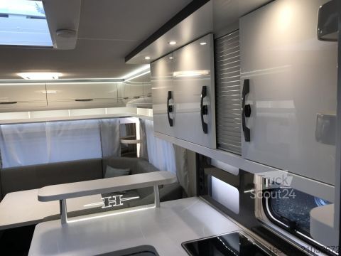 Τροχόσπιτο Hobby Excellent 560 CFe 2000kg Alufelgen Schwarz