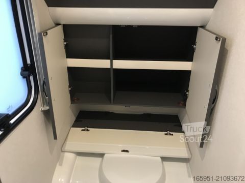 Τροχόσπιτο Hobby Excellent 560 CFe 2000kg Alufelgen Schwarz