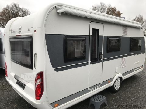 Τροχόσπιτο Hobby Prestige 495 UL MoverWigo MarkiseFahrradträger