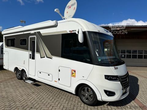 Autocaravana integral Frankia F-Line I 790 PLUS Hubbett vorn & hinten !