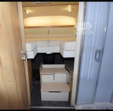 Autocaravana integral Frankia F-Line I 790 PLUS Hubbett vorn & hinten !