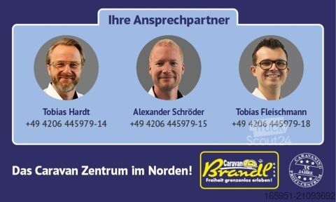 Τροχόσπιτο Hobby Excellent Edition 545 KMF 2000kg Garage Mod.26