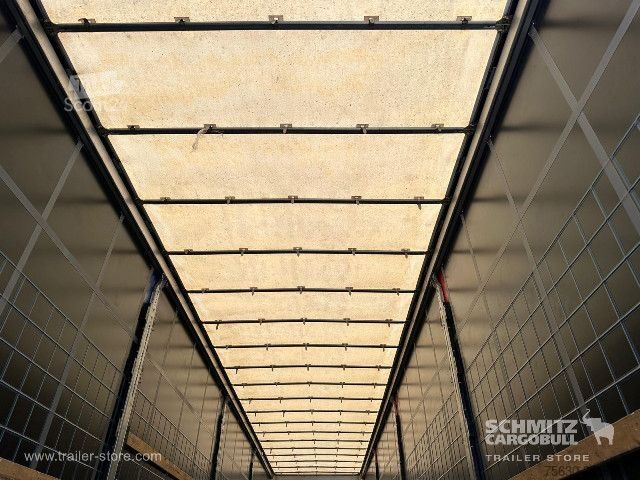 Brandalı açık yarı römork Schmitz Cargobull Semitrailer Curtainsider Standard