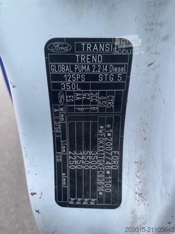 Højt tag varevogn FORD Transit Kasten 350 L3 Trend