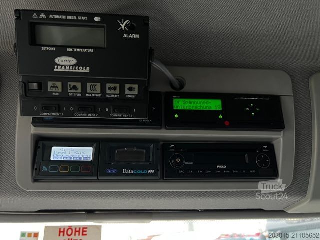 Kühlkoffer-LKW IVECO Euro Cargo  120 E 21  Carrier