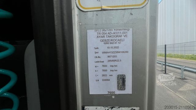 Volumen trækker MAN TGA / TGX   18.440  EURO  5