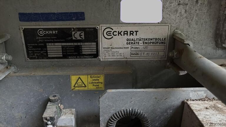 Gübre serpme makinesi Eckart Lupus 191+