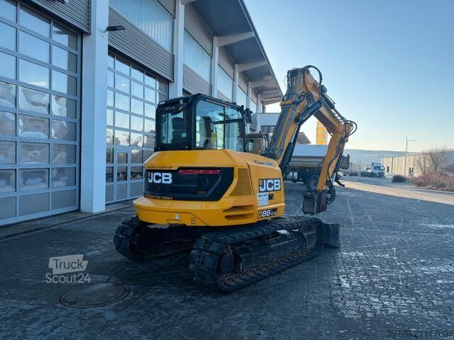 Mini-escavadora JCB 86C - 2 T/ nur 627h! / 2022 / Holp Rototop