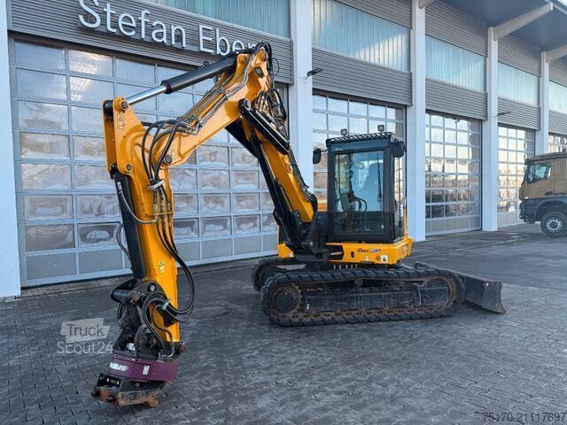 Mini-escavadora JCB 86C - 2 T/ nur 627h! / 2022 / Holp Rototop