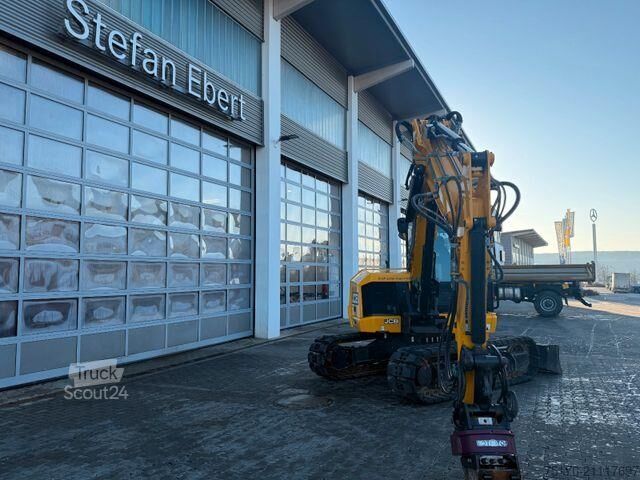 Mini-escavadora JCB 86C - 2 T/ nur 627h! / 2022 / Holp Rototop